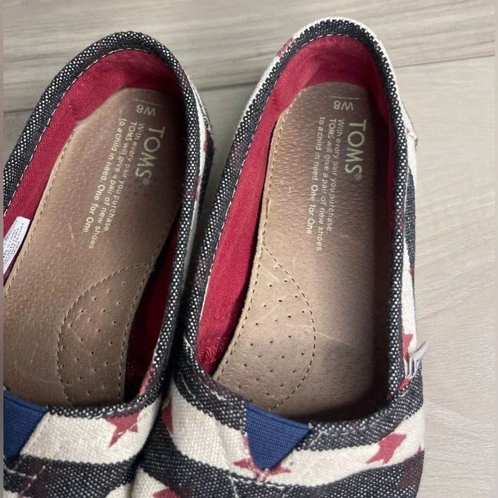 Toms shoes - American Print - Picture 4 of 5